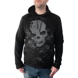 skull splash hoody 1