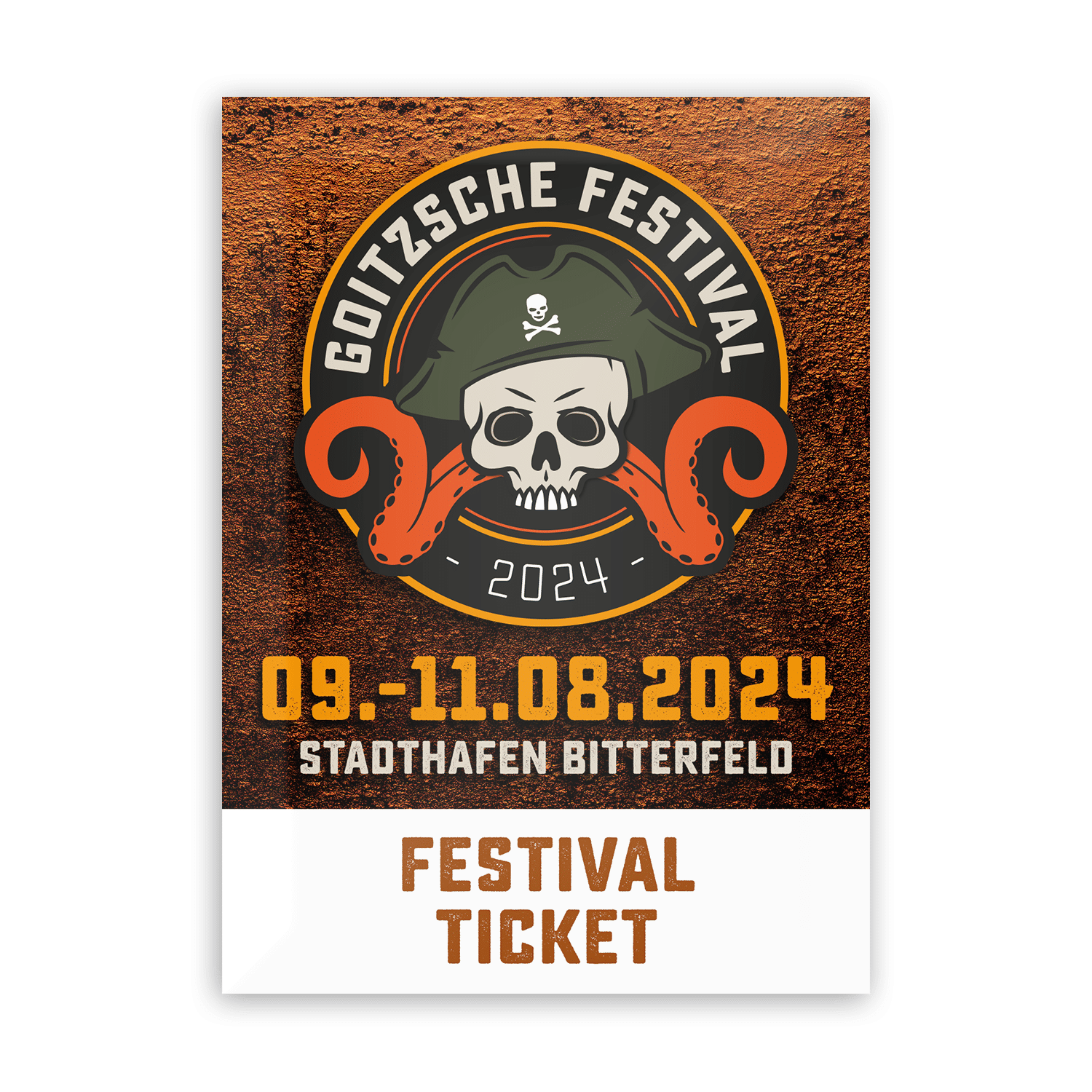 GOITZSCHE FESTIVAL 2024 FestivalWochenendTicket Goitzsche Front