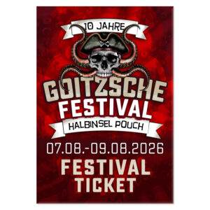 GOITZSCHE FESTIVAL 2026 - Wochenend-Ticket