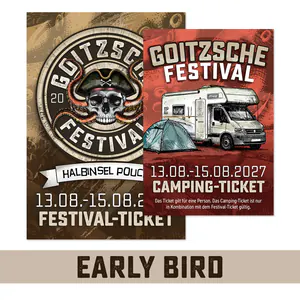 Early Bird Ticket - GOITZSCHE FESTIVAL 2027